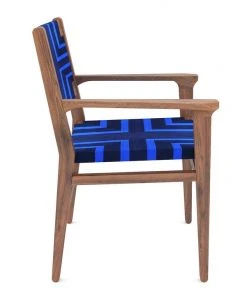 Masaya & Co. Chontales Arm Chair - Midnight Blue Pattern 5 Masaya & Co. Chontales Arm Chair - Midnight Blue Pattern