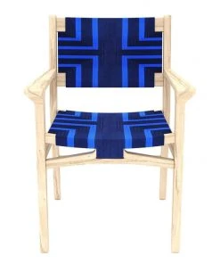 Masaya & Co. Chontales Arm Chair - Midnight Blue Pattern 10 Masaya & Co. Chontales Arm Chair - Midnight Blue Pattern