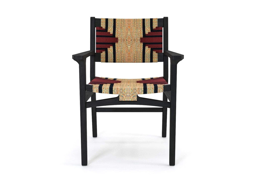 Masaya & Co. Chontales Arm Chair - Momotombo Pattern Furniture Masaya & Co. Chontales Arm Chair - Momotombo Pattern Furniture