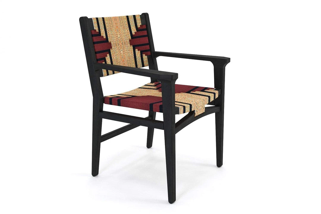 Masaya & Co. Chontales Arm Chair - Momotombo Pattern Furniture Masaya & Co. Chontales Arm Chair - Momotombo Pattern Furniture
