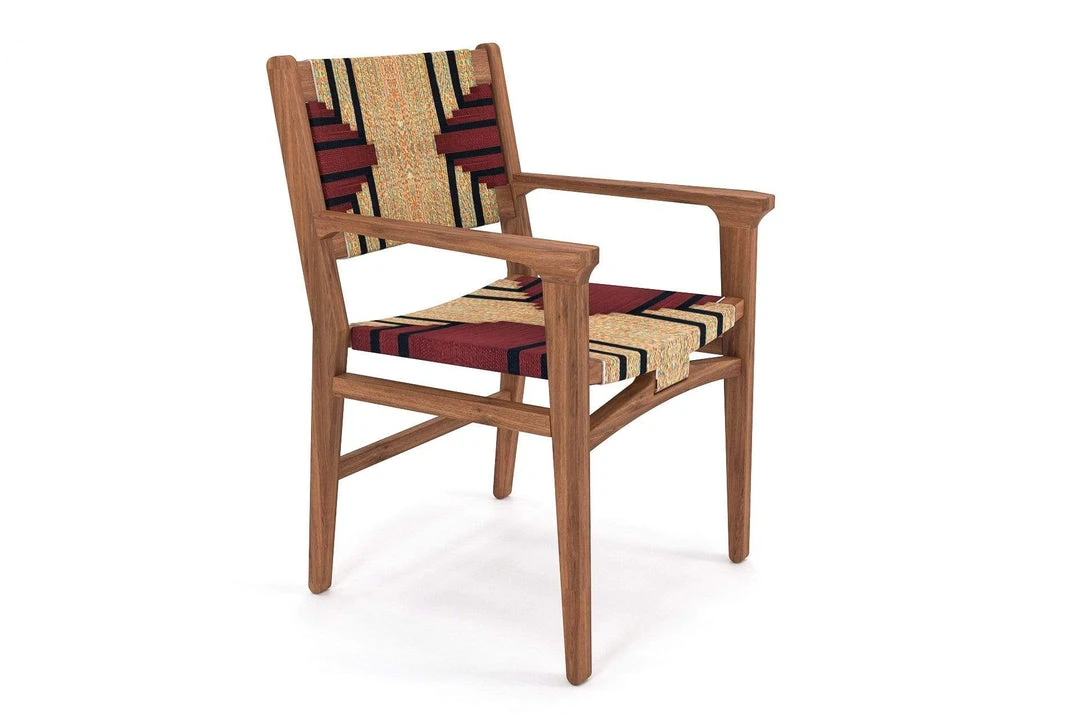 Masaya & Co. Chontales Arm Chair - Momotombo Pattern Furniture Masaya & Co. Chontales Arm Chair - Momotombo Pattern Furniture