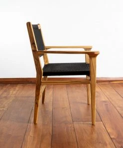 Masaya & Co. Chontales Arm Chair - Solid Black Furniture