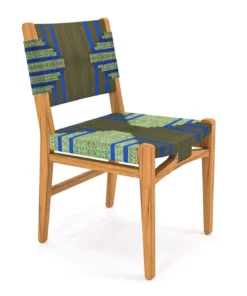 Masaya & Co. Chontales Dining Chair - Emerald Coast Pattern