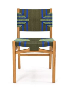 Masaya & Co. Chontales Dining Chair - Emerald Coast Pattern