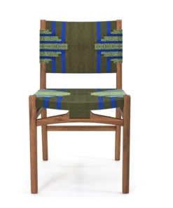 Masaya & Co. Chontales Dining Chair - Emerald Coast Pattern