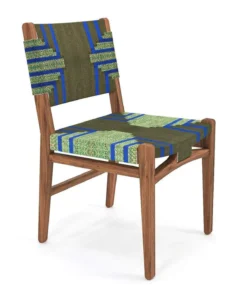 Masaya & Co. Chontales Dining Chair - Emerald Coast Pattern