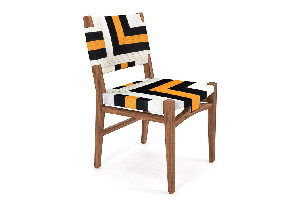 Masaya & Co. Furniture Chontales Dining Chair - Queen Bee Pattern Masaya & Co. Furniture Chontales Dining Chair - Queen Bee Pattern