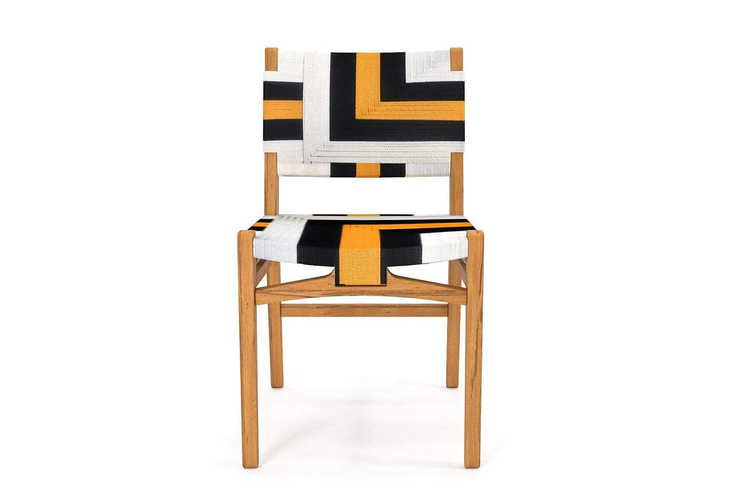 Masaya & Co. Furniture Chontales Dining Chair - Queen Bee Pattern Masaya & Co. Furniture Chontales Dining Chair - Queen Bee Pattern