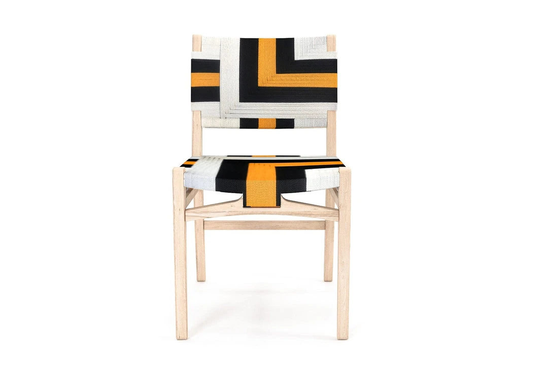 Masaya & Co. Furniture Chontales Dining Chair - Queen Bee Pattern Masaya & Co. Furniture Chontales Dining Chair - Queen Bee Pattern