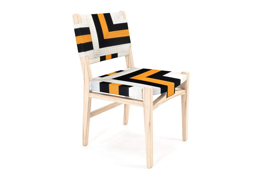 Masaya & Co. Furniture Chontales Dining Chair - Queen Bee Pattern Masaya & Co. Furniture Chontales Dining Chair - Queen Bee Pattern