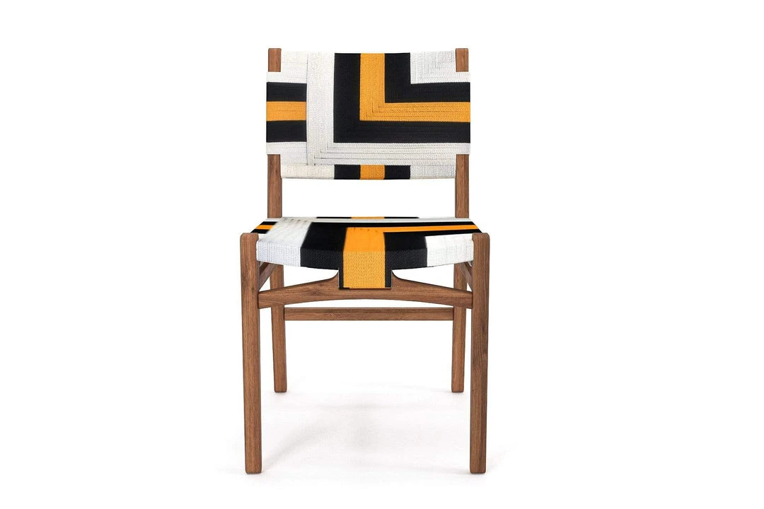 Masaya & Co. Furniture Chontales Dining Chair - Queen Bee Pattern Masaya & Co. Furniture Chontales Dining Chair - Queen Bee Pattern
