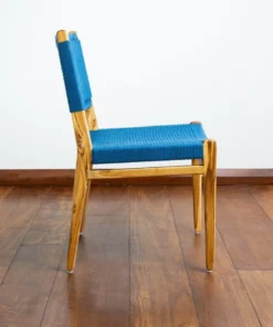 Masaya & Co. Chontales Dining Chair - Solid Azulina