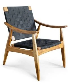 Masaya & Co. Izapa Leather Arm Chair