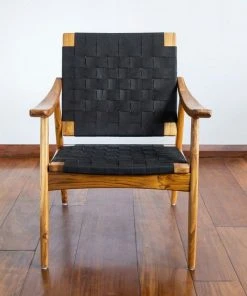 Masaya & Co. Izapa Leather Arm Chair