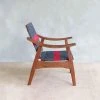Masaya & Co. Izapa Arm Chair - Granito Red Stripe Manila