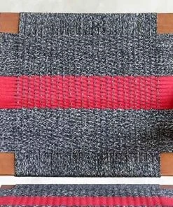 Masaya & Co. Izapa Arm Chair - Granito Red Stripe Manila 3 Masaya & Co. Izapa Arm Chair - Granito Red Stripe Manila