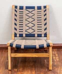 Masaya & Co. Masaya Manila Lounge Chair - Roots Pattern