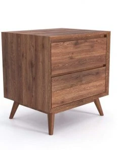 Masaya & Co. Mid Century Two Drawer Side Table / Nightstand 19 Masaya & Co. Mid Century Two Drawer Side Table / Nightstand