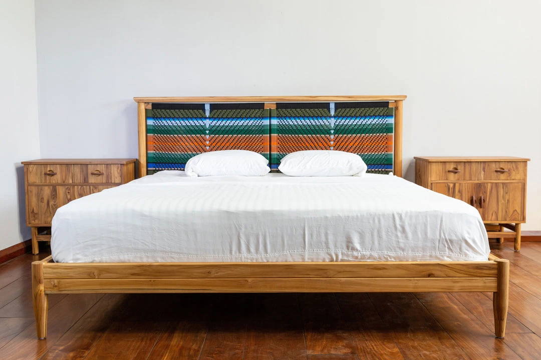 Masaya & Co. Monimbo Teak Bed - Mot Mot Furniture Masaya & Co. Monimbo Teak Bed - Mot Mot Furniture