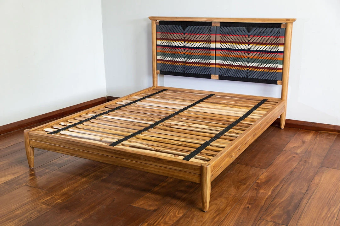 Masaya & Co. Monimbo Teak Bed - San Geronimo Masaya & Co. Monimbo Teak Bed - San Geronimo