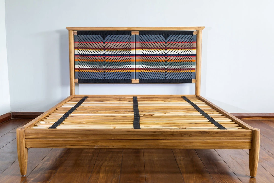 Masaya & Co. Monimbo Teak Bed - San Geronimo Masaya & Co. Monimbo Teak Bed - San Geronimo