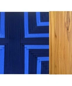 Masaya & Co. Monimbo Dining Chair - Midnight Blue Pattern Furniture