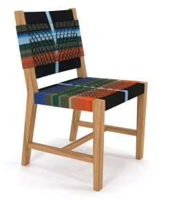 Masaya & Co. Monimbo Dining Chair - Mot Mot Pattern