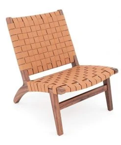 Masaya & Co. Furniture Masaya Leather Lounge Chair