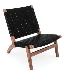 Masaya & Co. Furniture Masaya Leather Lounge Chair