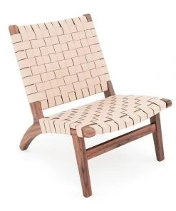 Masaya & Co. Furniture Masaya Leather Lounge Chair