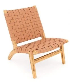 Masaya & Co. Furniture Masaya Leather Lounge Chair