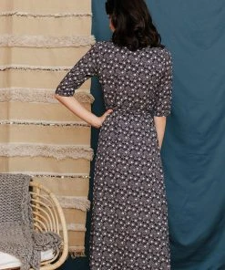 Mata Traders Aditi Moonrise Tencel Wrap Dress 2 Mata Traders Aditi Moonrise Tencel Wrap Dress