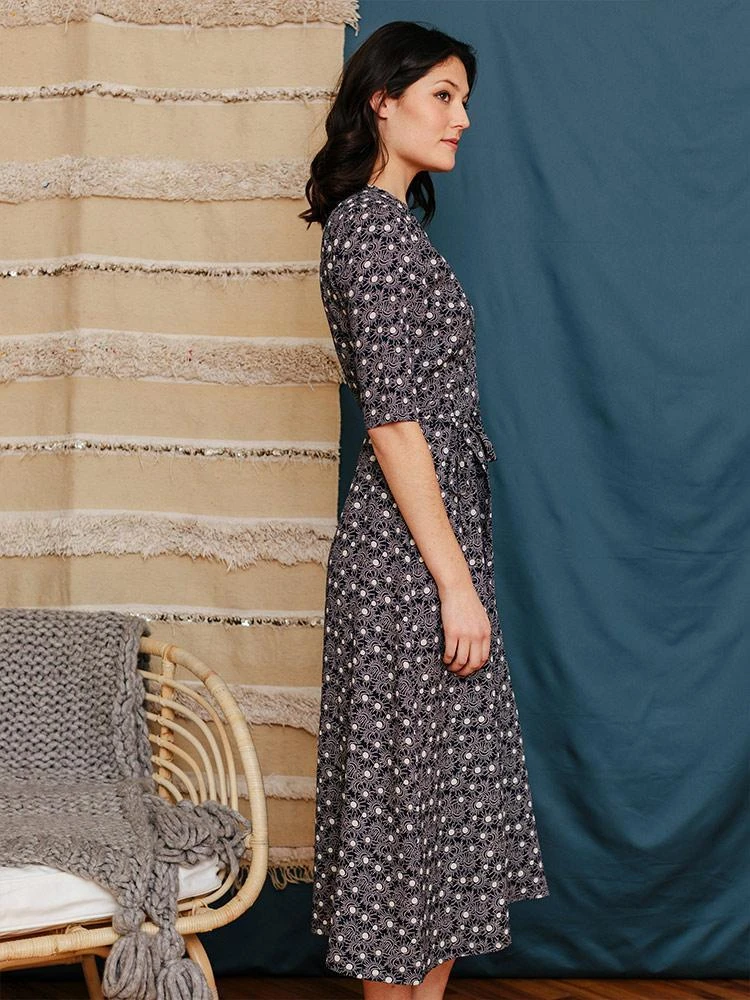 Mata Traders Aditi Moonrise Tencel Wrap Dress Mata Traders Aditi Moonrise Tencel Wrap Dress