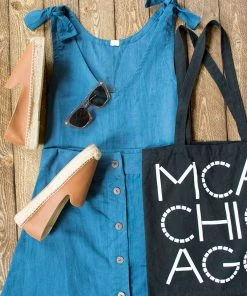 Mata Traders Brighton Linen Skirt - Blue Best Sellers