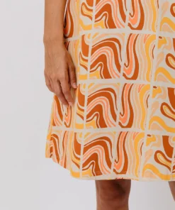 Mata Traders Eve Sedona Stripe Sleeveless Dress Clothing