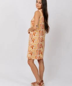 Mata Traders Eve Sedona Stripe Sleeveless Dress Clothing