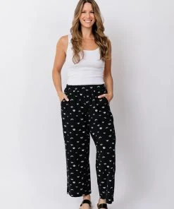 Mata Traders Clothing Fae Onyx Eyes Wide Leg Pant