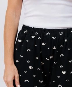 Mata Traders Clothing Fae Onyx Eyes Wide Leg Pant 3 Mata Traders Clothing Fae Onyx Eyes Wide Leg Pant