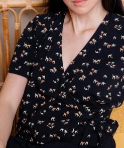 Mata Traders Marley Camels Boxy Wrap Top 3 Mata Traders Marley Camels Boxy Wrap Top