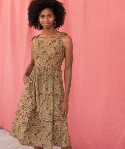 Mata Traders Provence Midi Dress