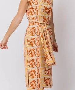 Mata Traders Clothing Sasha Sedona Stripe Shift Dress