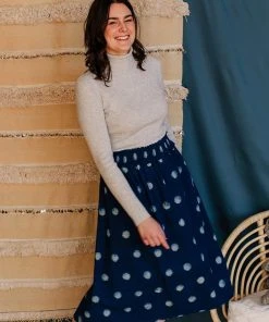 Mata Traders Shimla Full Moon Smocked Skirt Fair Trade 2 Mata Traders Shimla Full Moon Smocked Skirt Fair Trade