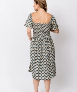 Mata Traders Teddy Blue Lotus Dress 4 Mata Traders Teddy Blue Lotus Dress