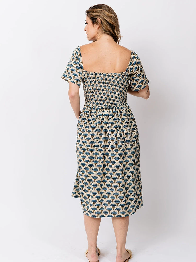 Mata Traders Teddy Blue Lotus Dress Mata Traders Teddy Blue Lotus Dress