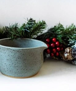 Moonshine Design Kitchen + Dining Matcha Stoneware Bowl