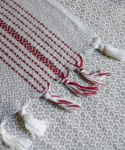 Anatolico Throw Blankets Matia Turkish Blanket / Scarf - Beige 7 Anatolico Throw Blankets Matia Turkish Blanket / Scarf - Beige