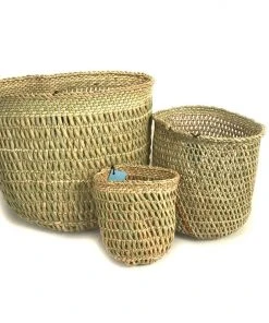 Mbare Open Weave Iringa Basket - Natural Home Goods