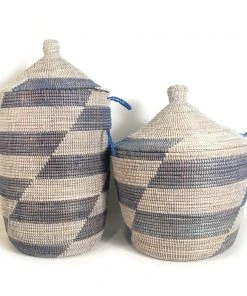 Mbare Low Patterned Hamper Basket Home Goods 6 Mbare Low Patterned Hamper Basket Home Goods