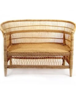 Mbare Furniture Malawi Cane Loveseat - Natural