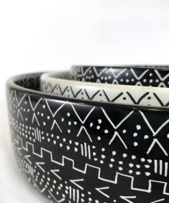 Mbare Medium Mud Cloth Bowl